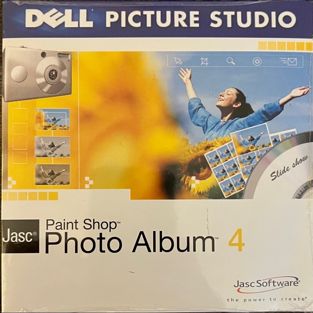 💞 New Dell Picture Studio Photo Album 4 Software CD